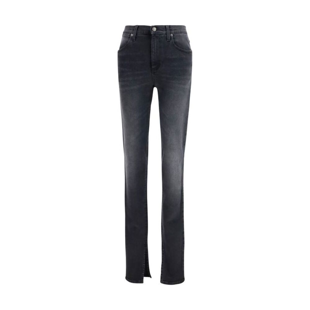 Gucci Women Skinny Washed Cotton Denim Jeans